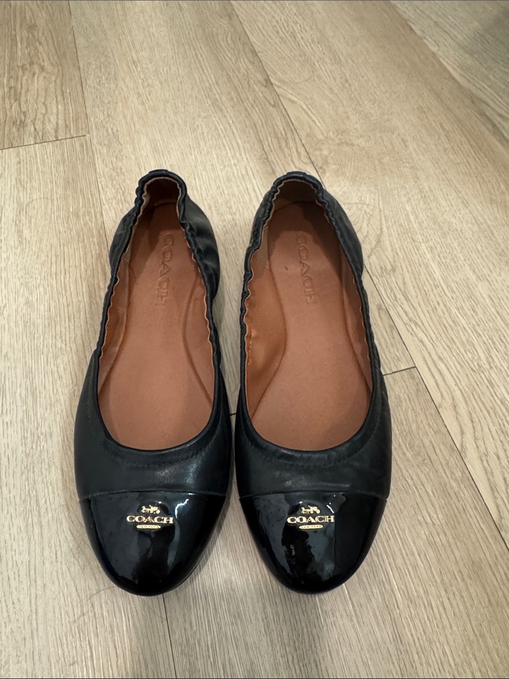 Coach- ballet flats